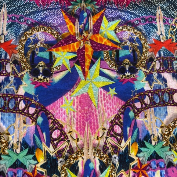 Milla by Camilla designer girls dress size 14. Wore once; like new. Colorful fun - Picture 5 of 9